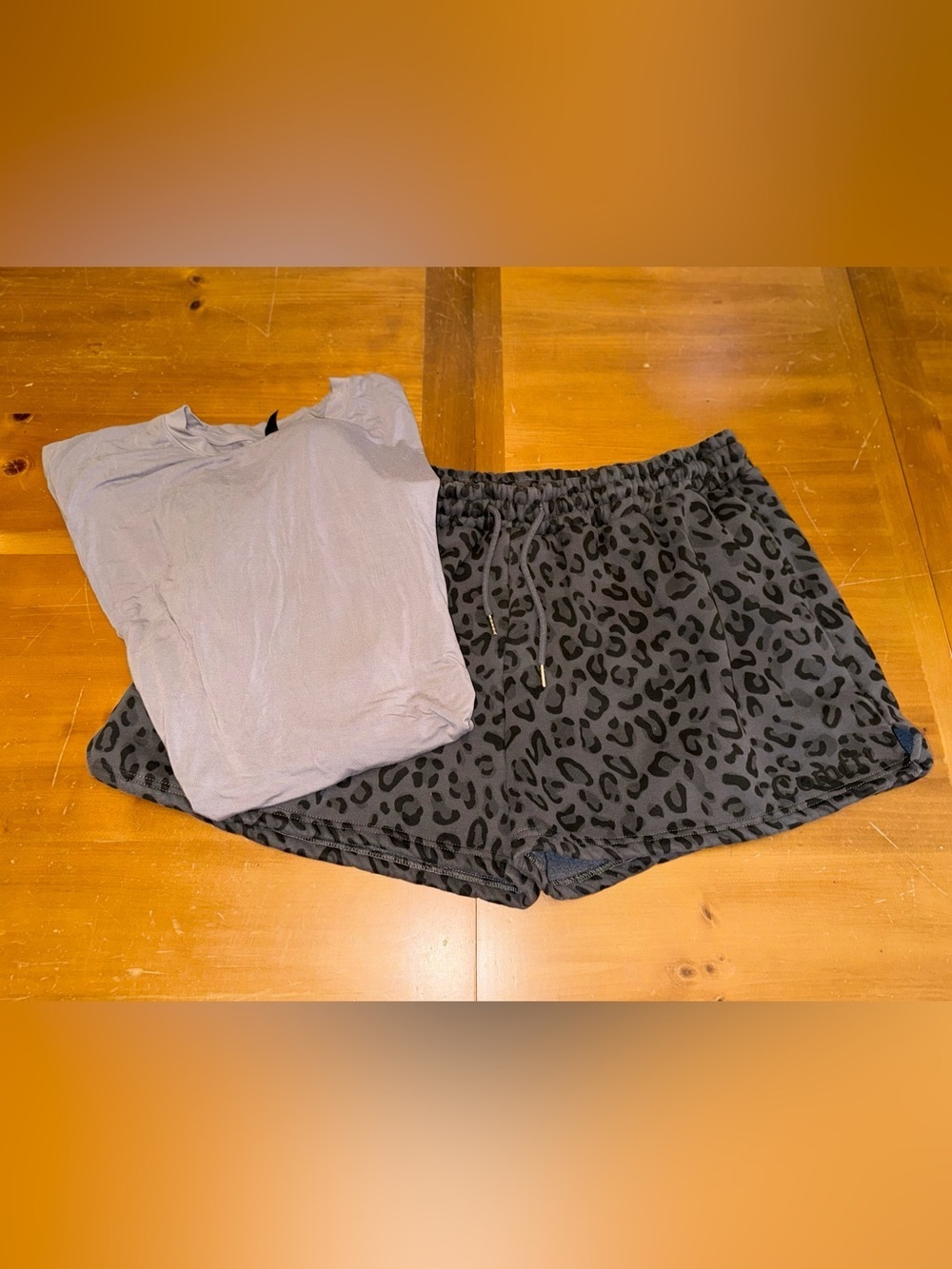 Comfrt Camo Drawstring Shorts Comfy Casual Sz 3X Pockets Casual